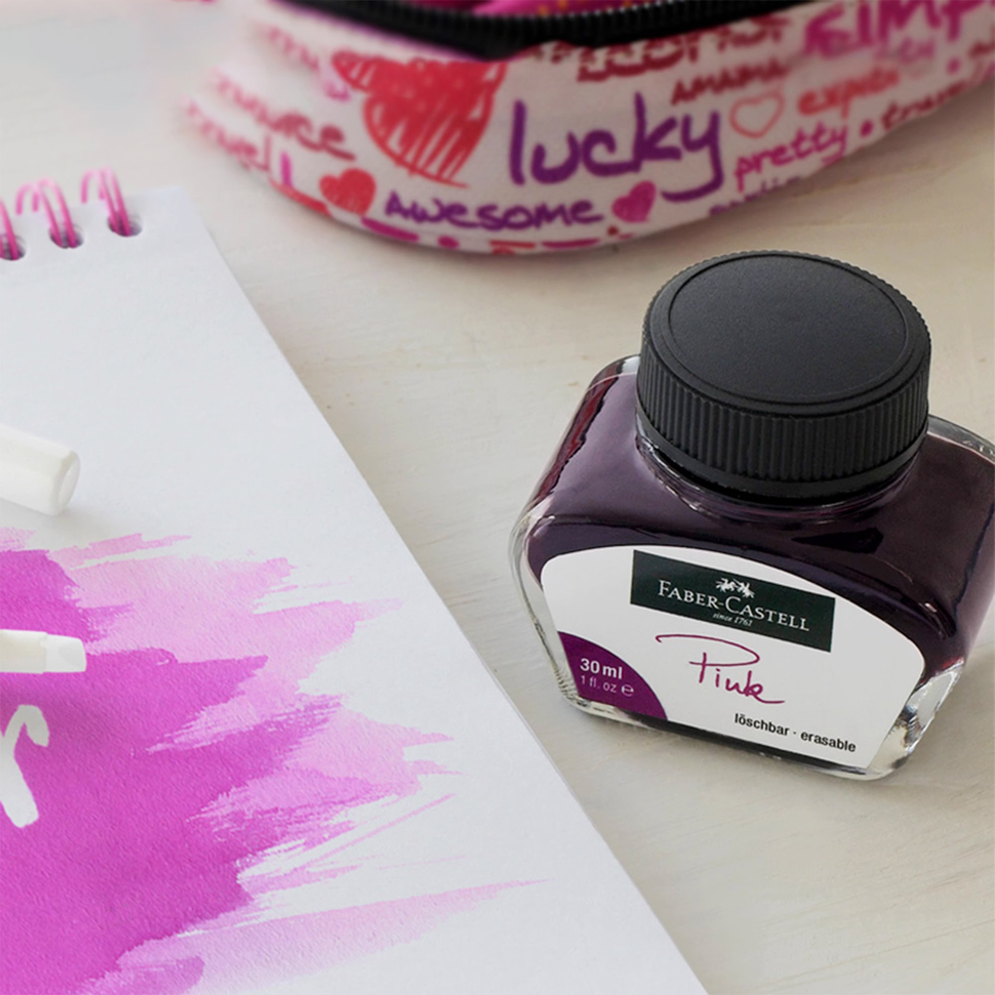 Faber-Castell 30/62.5ML Ink Re - Calligraphy Ink Bottle บทวิจารณ์และราคา
