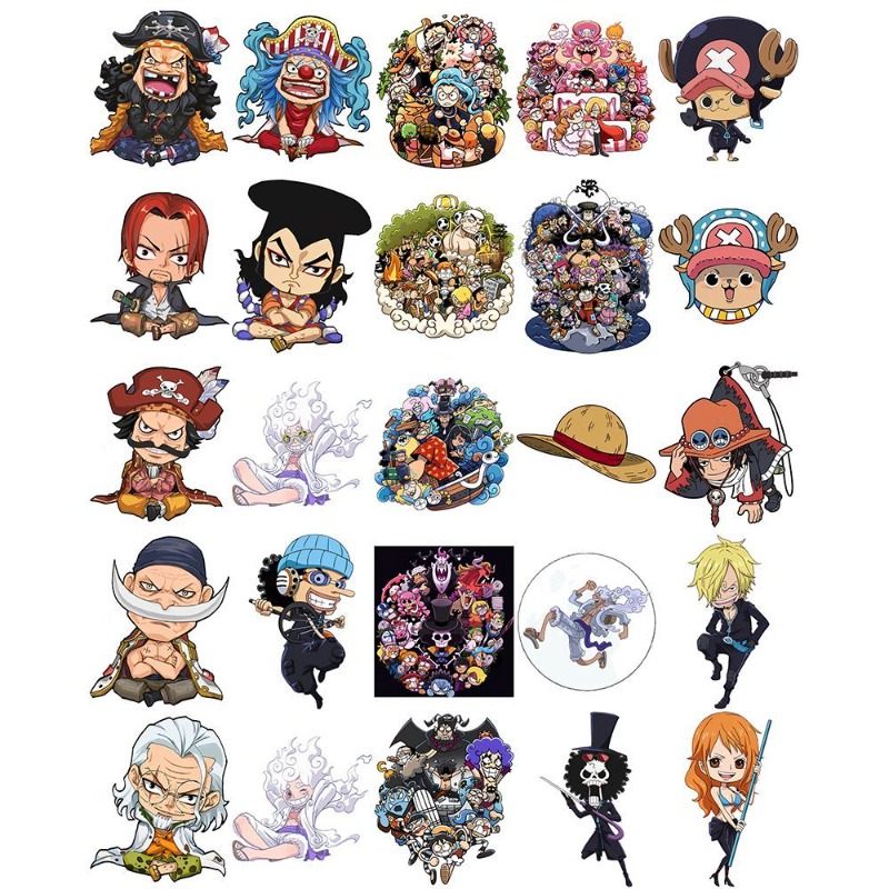 Cartoon anime One Piece notebo - Memo Pad Sticky บทวิจารณ์และราคา