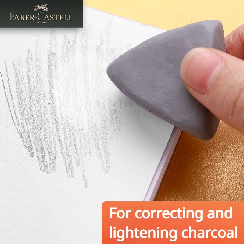 1Pc Faber-Castell  Drawing Art - Rubber Eraser Kneaded บทวิจารณ์และราคา