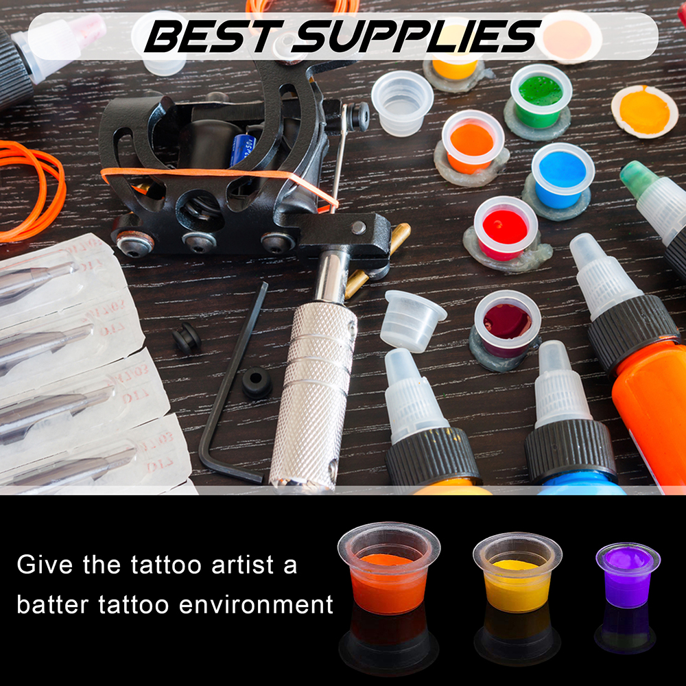 300/100pcs Disposable Tattoo I - Calligraphy Ink Bottle บทวิจารณ์และราคา