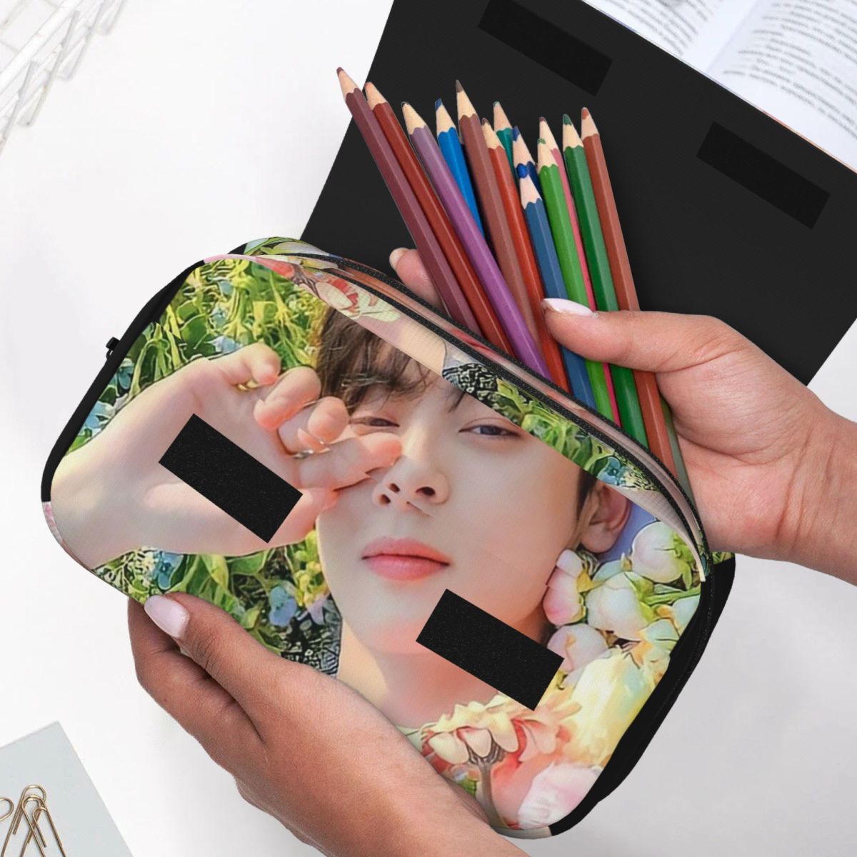 Cha EunWoo Kpop Astro Pencil C - Stationery And Office Supply Chain บทวิจารณ์และราคา