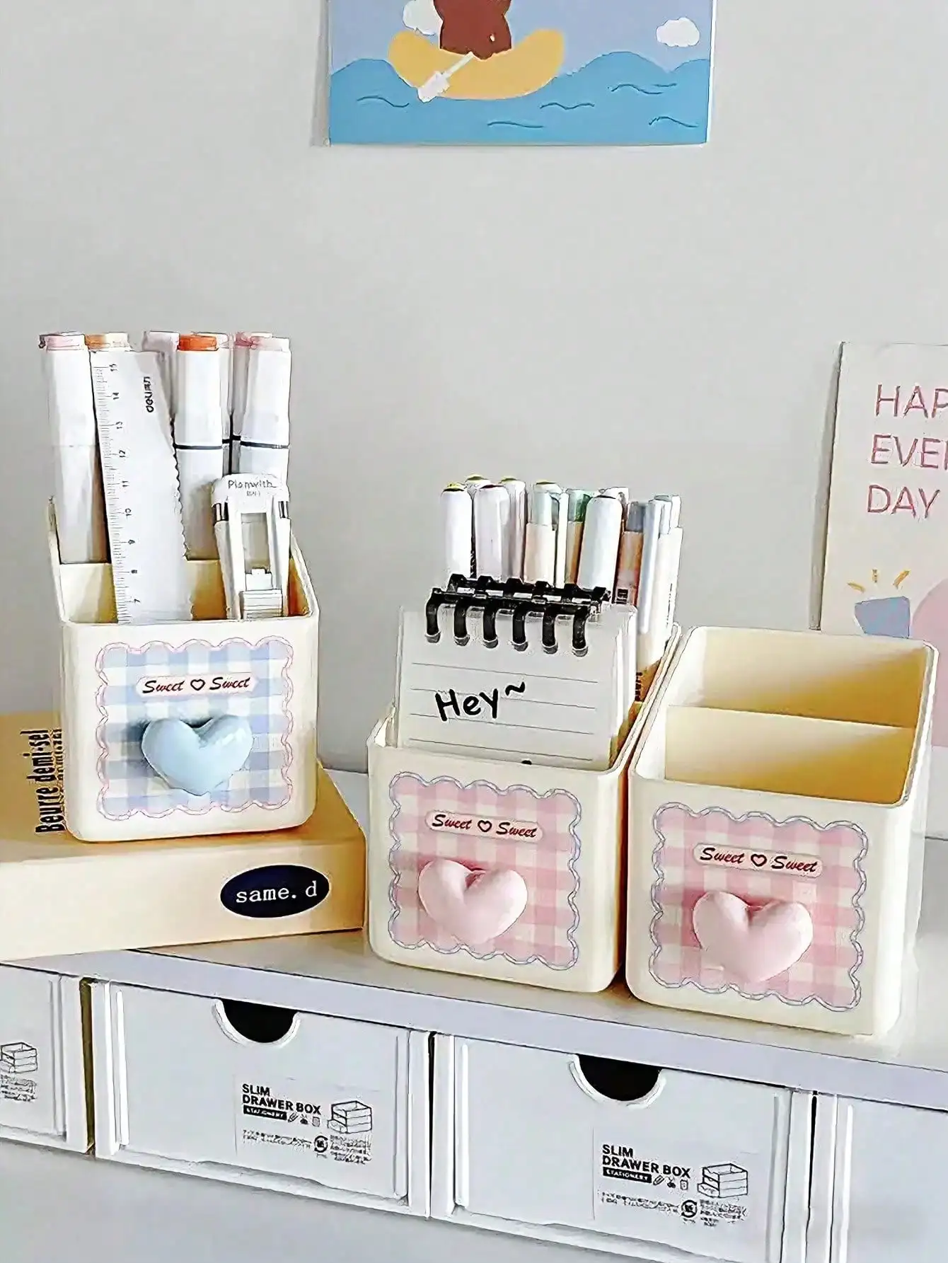 1pc Desktop Stationery Storage - Stationery Office And School Supply Stores บทวิจารณ์และราคา