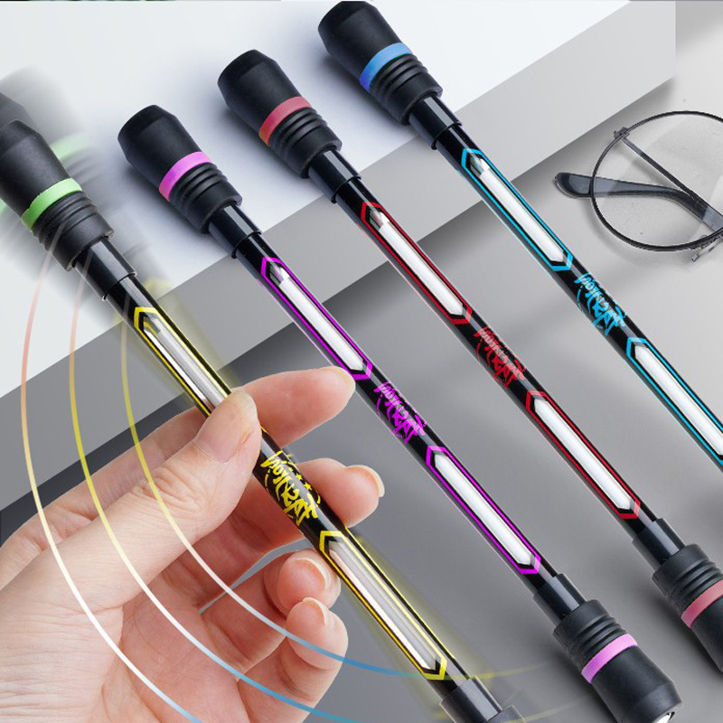 3~12pcs Creative Spinning Pen  - Stationery Office บทวิจารณ์และราคา