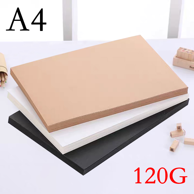 50pcs A4 120g Cardboard Handma - Cardstock Paper Pack บทวิจารณ์และราคา