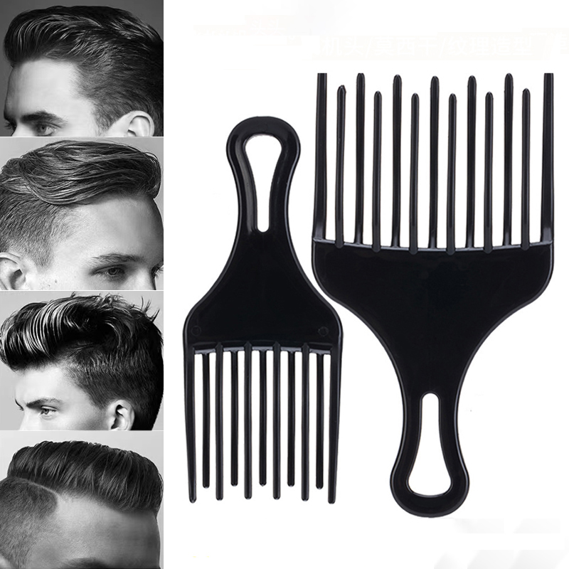 1 pc Afro Comb Wide Teeth Brus - Binding Comb Plastic บทวิจารณ์และราคา