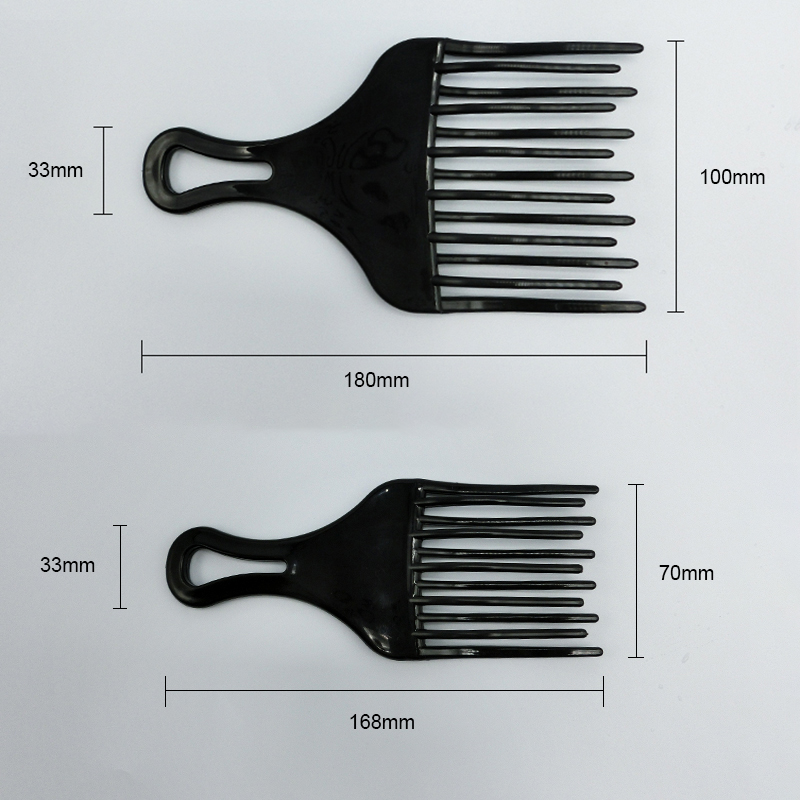 1 pc Afro Comb Wide Teeth Brus - Binding Comb Plastic บทวิจารณ์และราคา