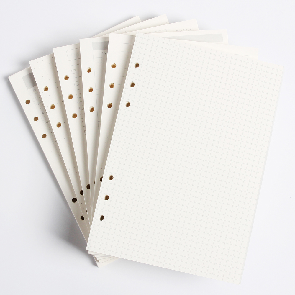 Classic 6 holes binder noteboo - Notebook Dotted A5 บทวิจารณ์และราคา
