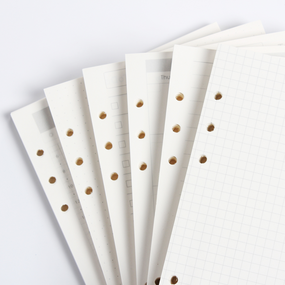 Classic 6 holes binder noteboo - Notebook Dotted A5 บทวิจารณ์และราคา