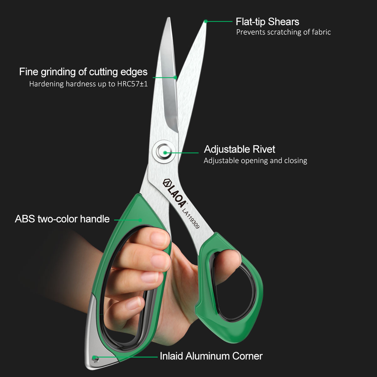 LAOA Stainless Steel Multi-Pur - Scissors Stainless Craft บทวิจารณ์และราคา
