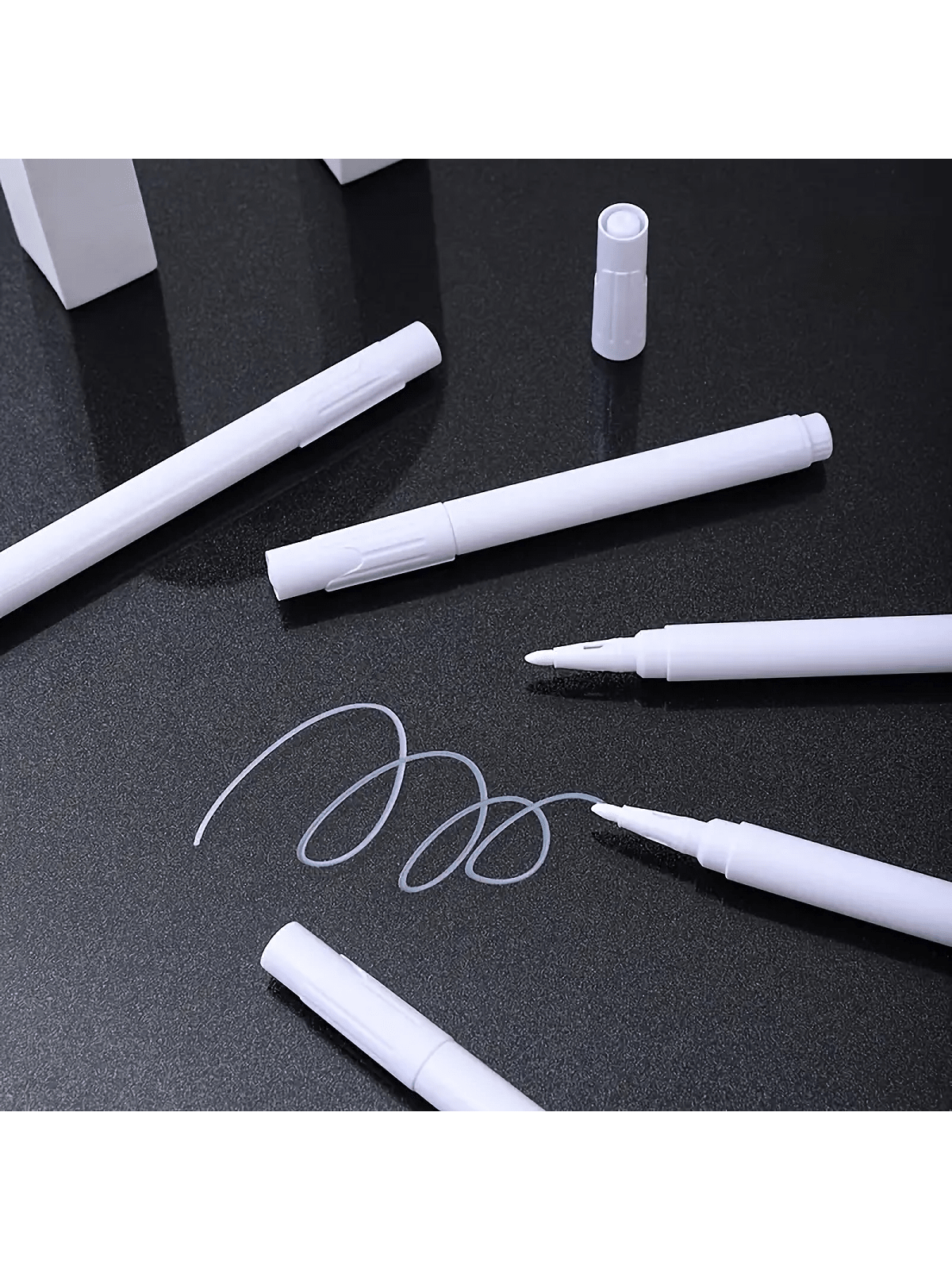 12pcs White Liquid Chalk Marke - Correction Fluid White บทวิจารณ์และราคา