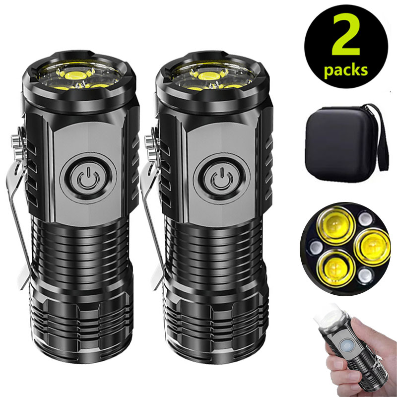 Mini 3LED Flashlight With Pen  - Stationery Supply บทวิจารณ์และราคา