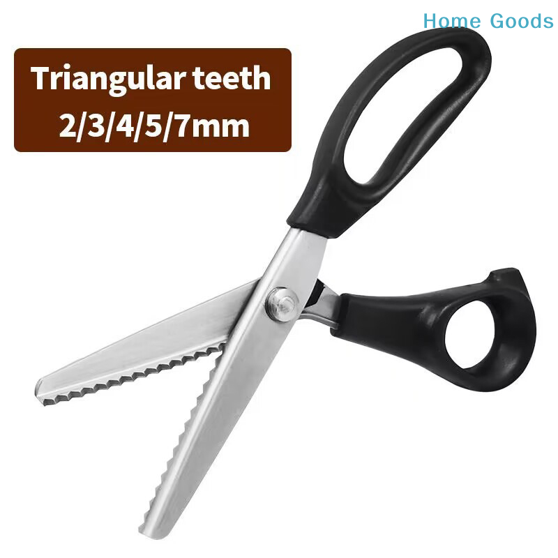 Stainless Steel Pinking Shears - Scissors Stainless Craft บทวิจารณ์และราคา
