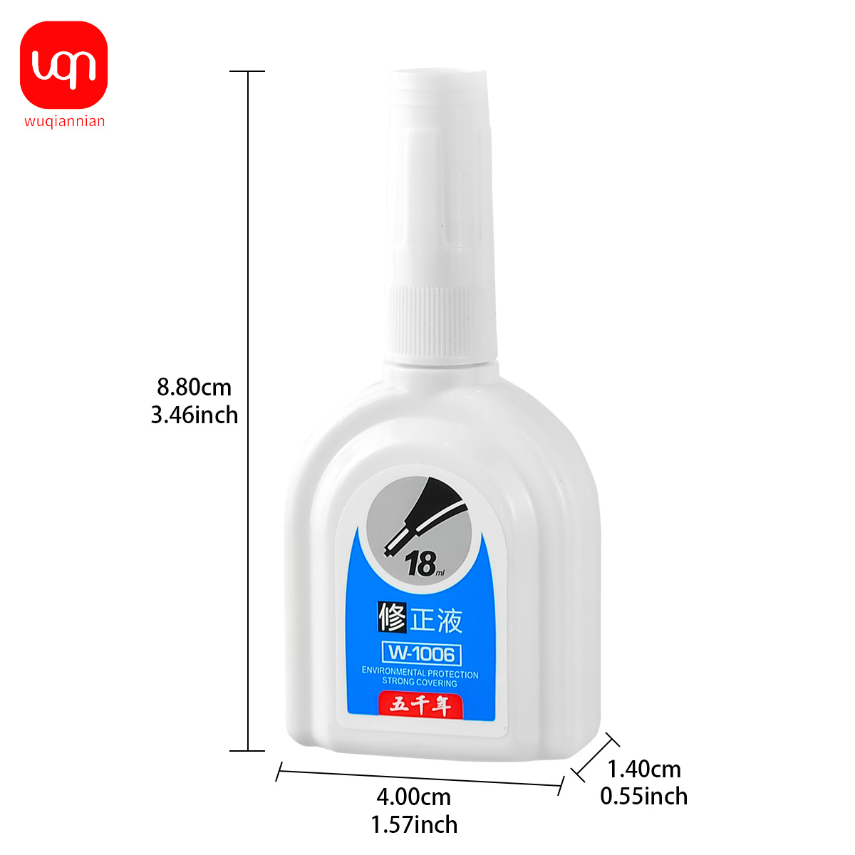 WQN-1/3/6PCS Simple White Corr - Correction Fluid White บทวิจารณ์และราคา