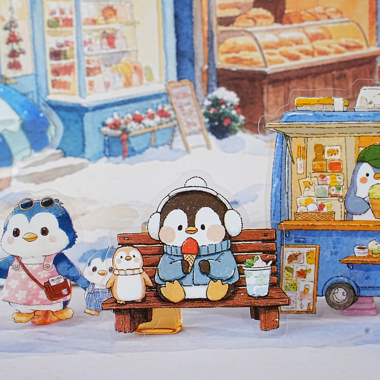 Etori Life 15Pcs Cute Penguin  - Stationery And Office Supply Stores บทวิจารณ์และราคา