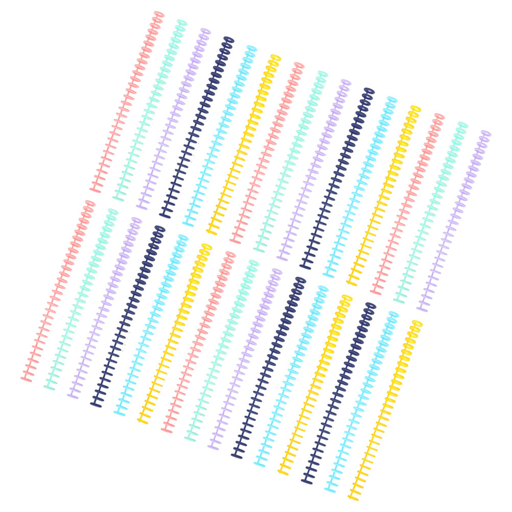30Pcs Plastic Binding Spines C - Binding Comb Plastic บทวิจารณ์และราคา