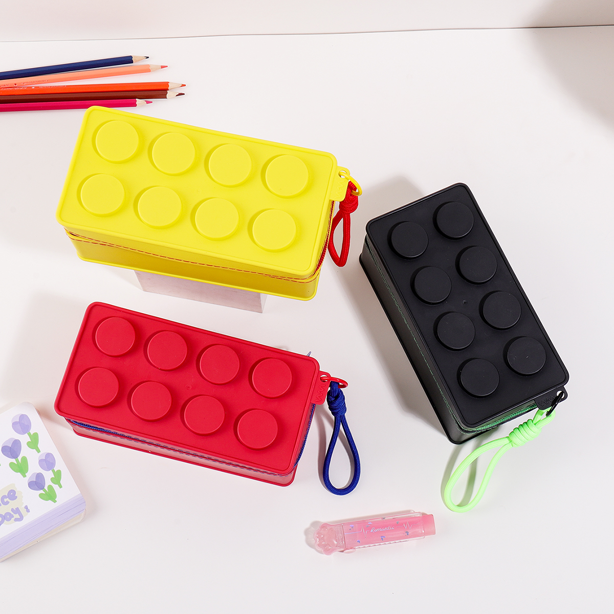 Retro monochrome building bloc - Stationery Office And School Supply Stores บทวิจารณ์และราคา