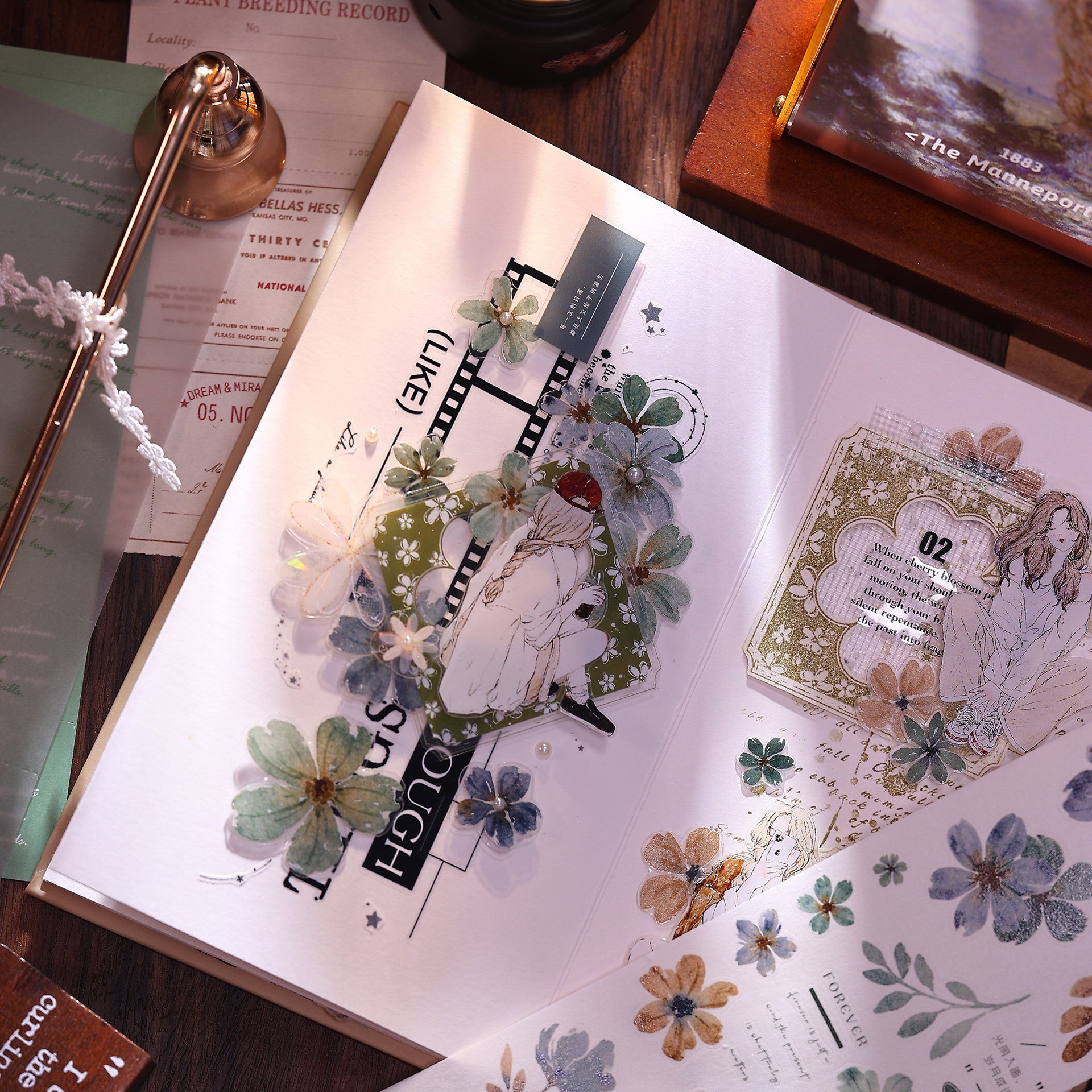 XiaoBaiJia Studio Vintage Yell - Washi Tape Set บทวิจารณ์และราคา