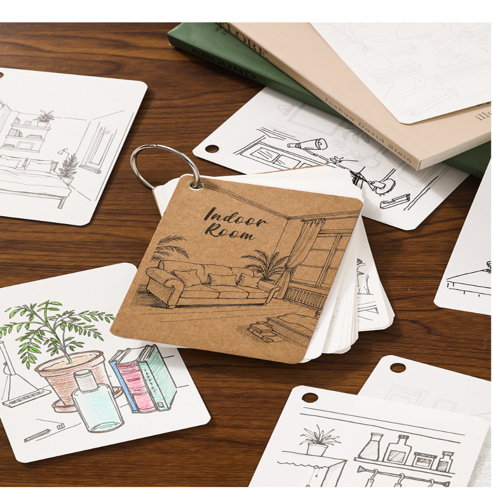 Art Sketch Pad Simple Loose Le - Art Sketchbook Ring บทวิจารณ์และราคา