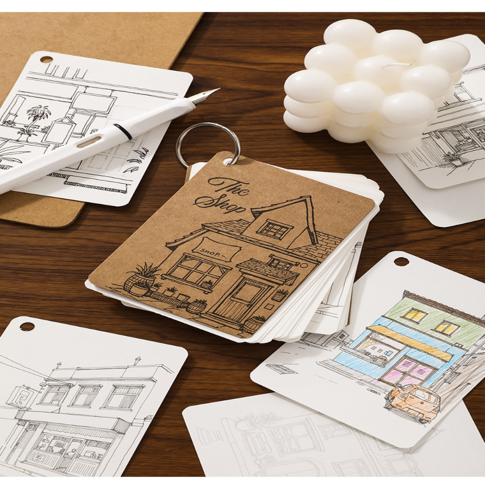 Art Sketch Pad Simple Loose Le - Art Sketchbook Ring บทวิจารณ์และราคา