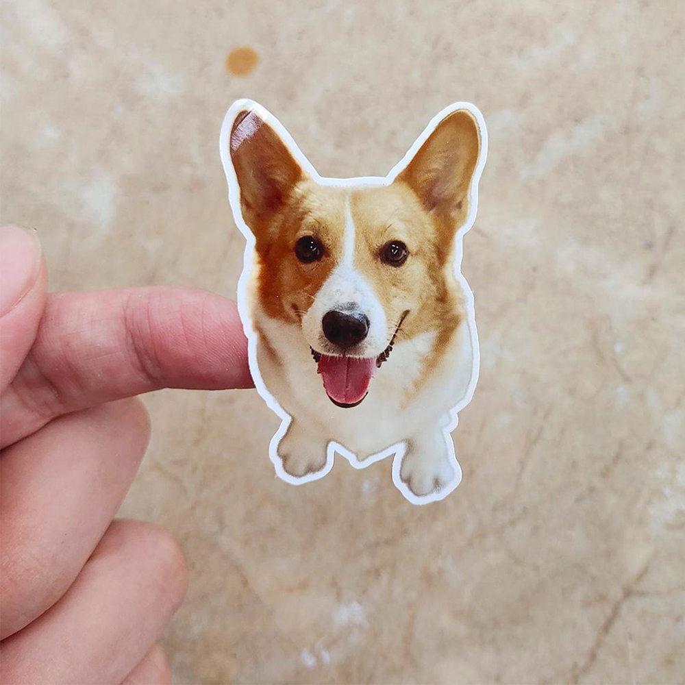 Custom Dog Animal Stickers Fun - Memo Pad Sticky บทวิจารณ์และราคา