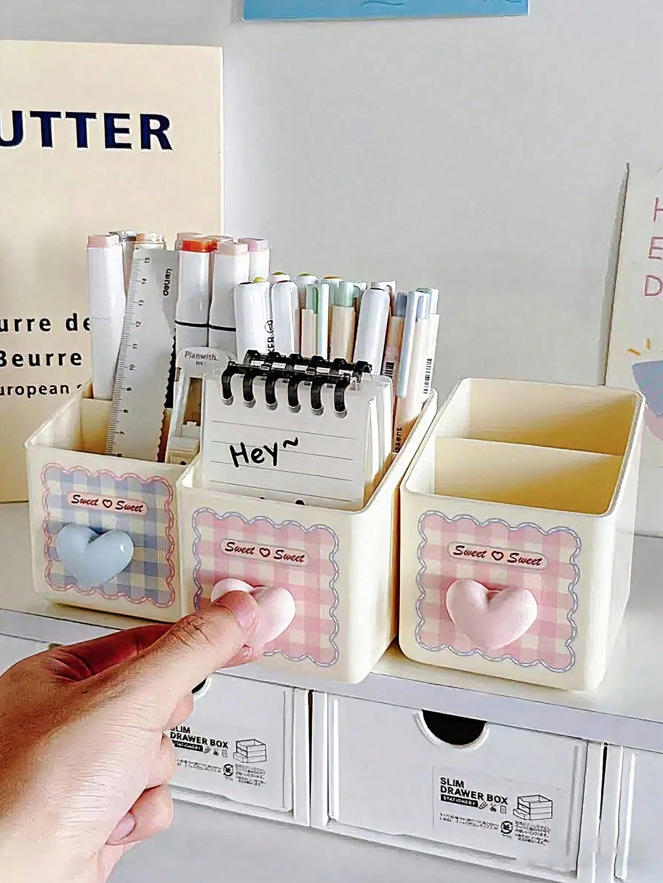 1pc Desktop Stationery Storage - Stationery Office And School Supply Stores บทวิจารณ์และราคา