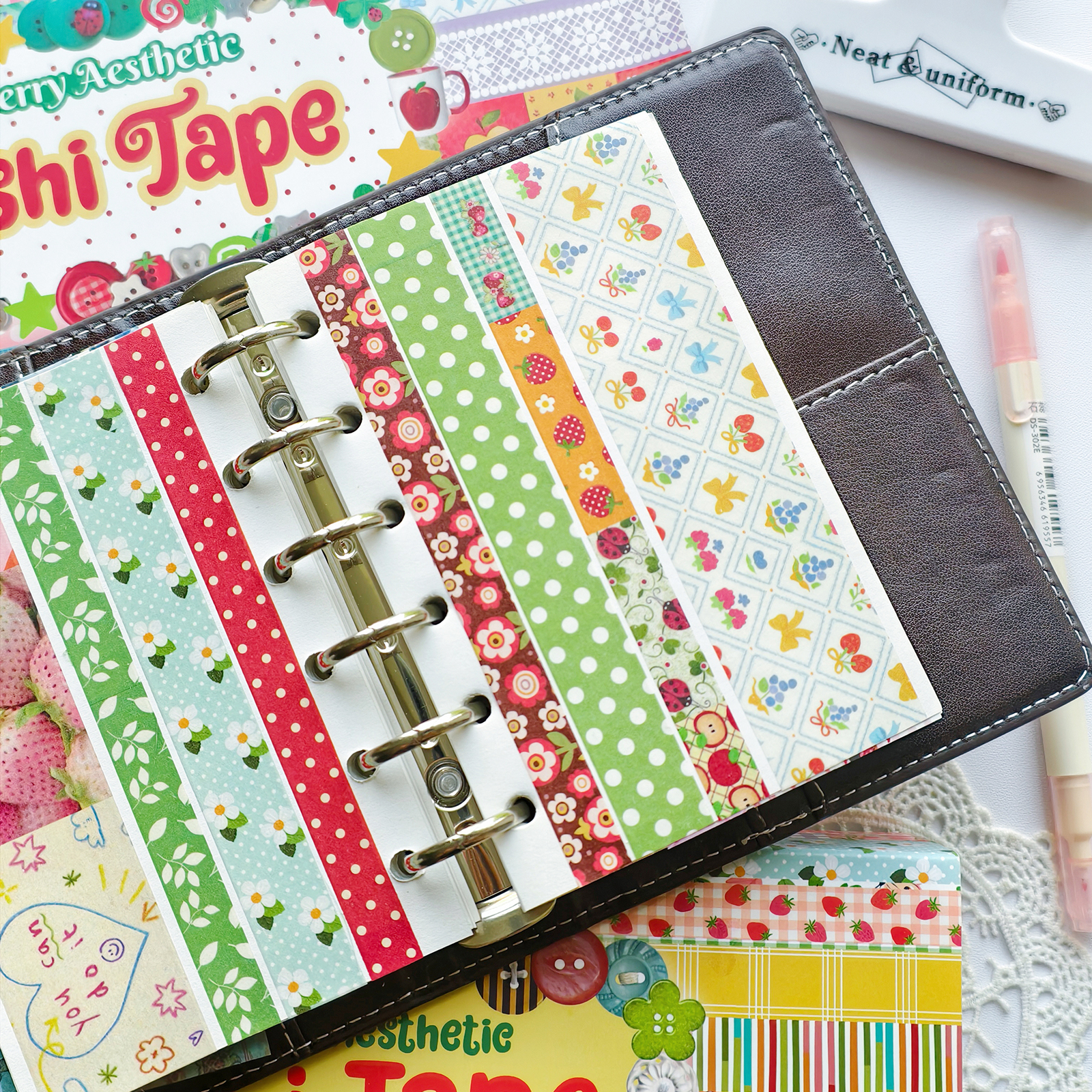 Random Cover 35 Rolls Aestheti - Washi Tape Set บทวิจารณ์และราคา