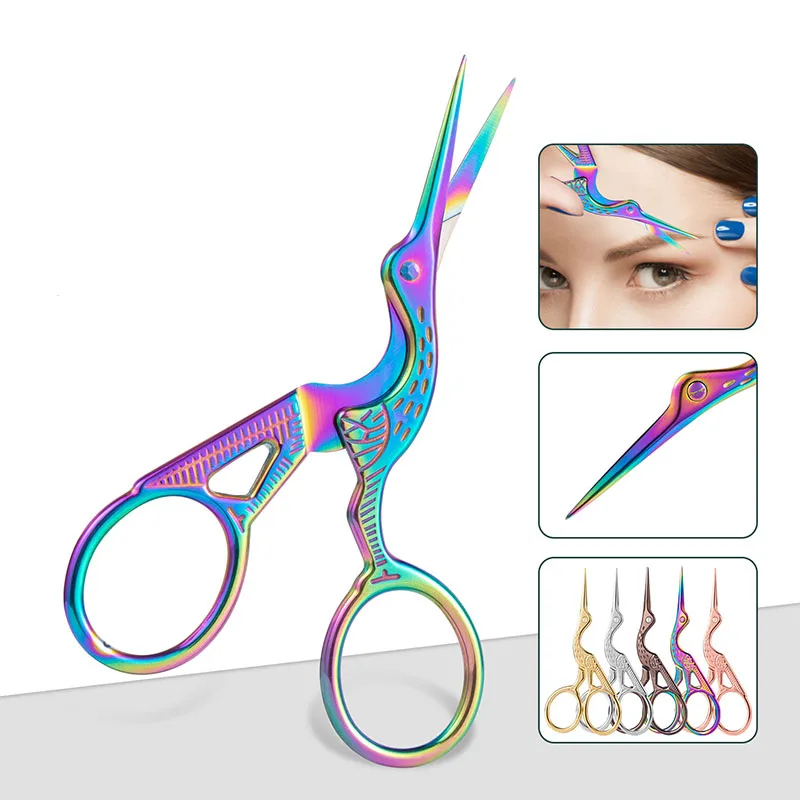 1PC Colorful Stainless Steel A - Scissors Stainless Craft บทวิจารณ์และราคา